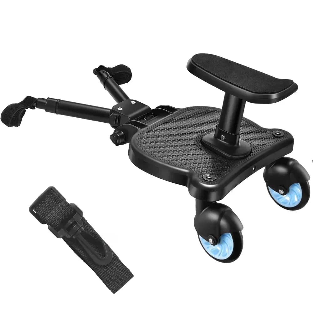 Adaptateur universel de planche de marche pour poussettes, avec siège, jogging pour deuxième enfant, jumeaux, Scooter, landau pour bébé,