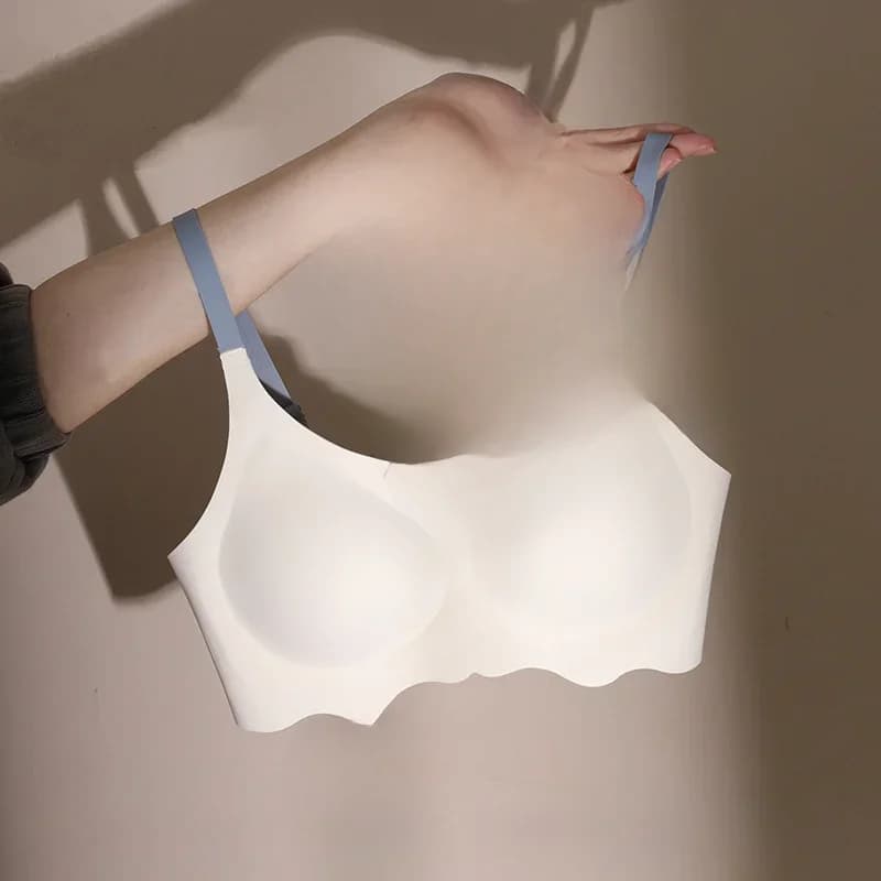 BH Bralette Top pour femme, soutien-gorge sans armatures, confortable, avec maintien supérieur, bretelles réglables, dos élégant