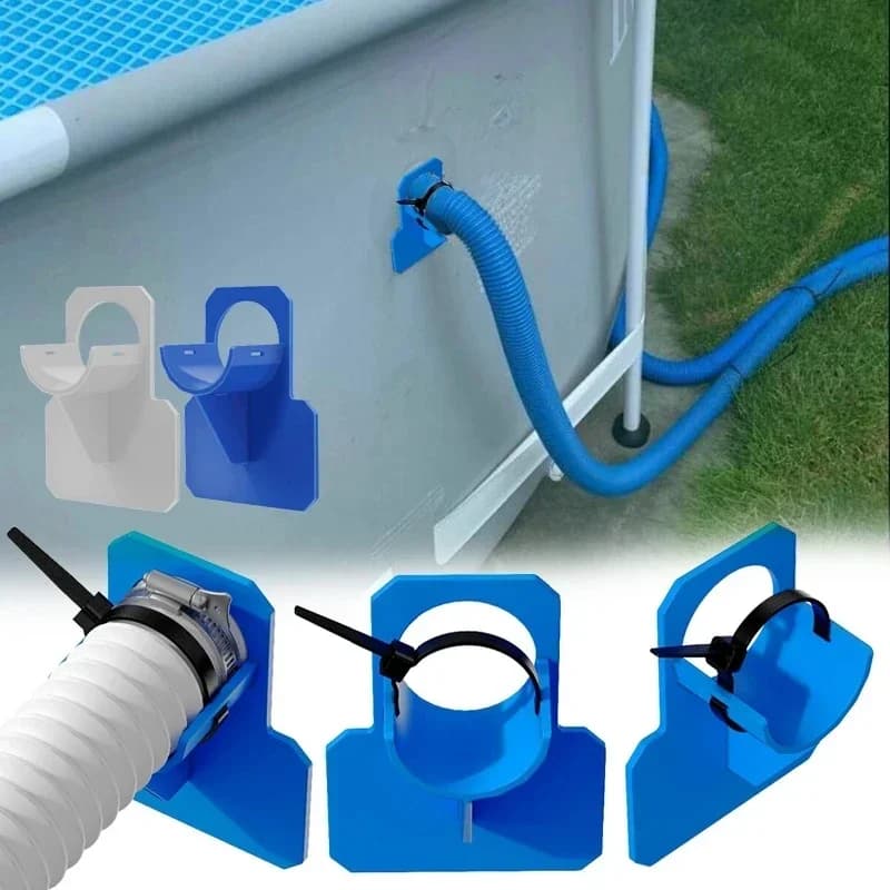 Support de tuyau de piscine, 30-38mm, pour sortie de tuyau de terre Intex Bestway avec attache de câble, accessoires de piscine