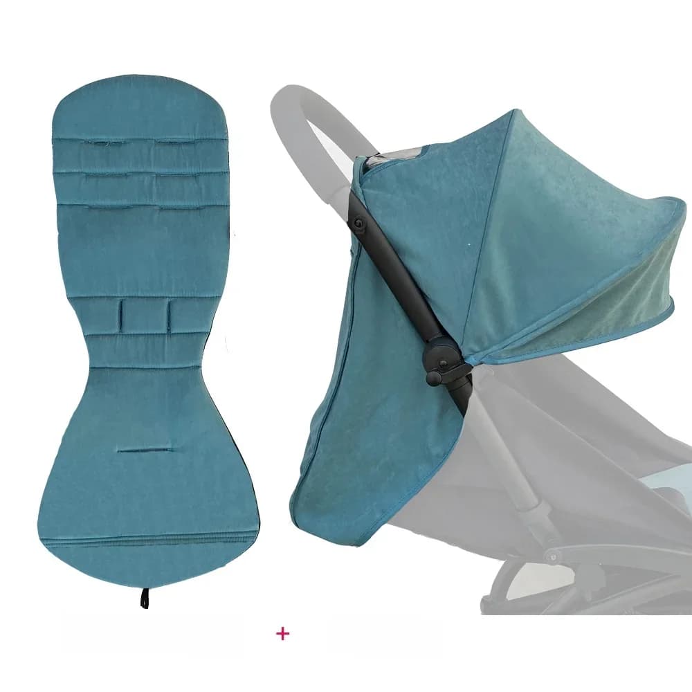 KID COLU ®   Accessoires de landau, auvent solaire étanche et coussin de siège de remplacement, Compatible avec Babyzen YOYO YOYO2