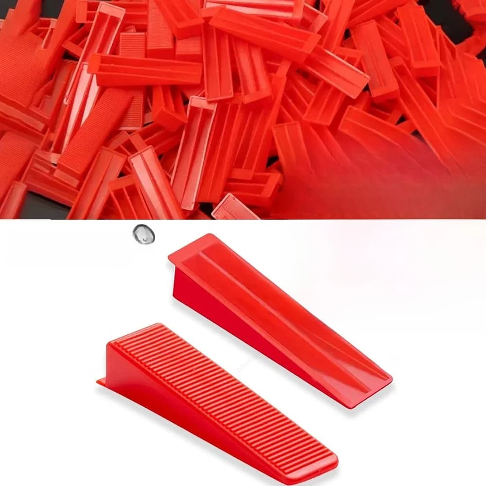 50-500 pièces système de nivellement de carrelage réutilisable cales Clips carrelage en céramique insérer entretoises carrelage sol mur Carrelage