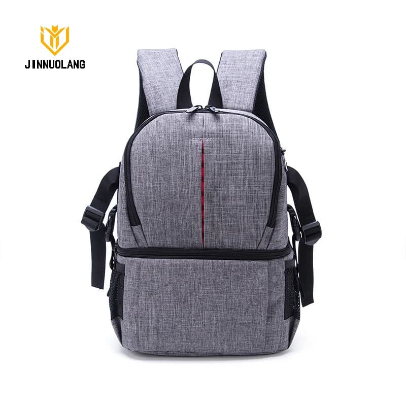 JINNUOLANG mode sac à dos étanche pour appareil photo DRLS lentille épaule sac en plein air photographie sacs à dos hommes et femmes Mochila