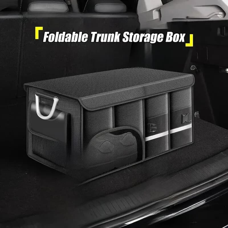 SEAMETAL-Coffre de Rangement Pliable, Étanche, Calandre Oxford, 110L, Grande Capacité, Évaluation de Voiture, Camping, Pêche, Facile à