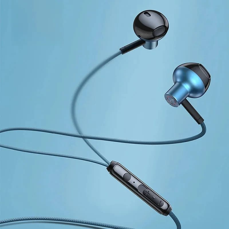 Baseus H19 écouteurs filaires 6D stéréo basse casque intra-auriculaire 3.5mm Jack casque avec micro pour Xiaomi Samsung iPhone 6 écouteurs