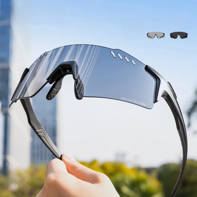 SCVCN lunettes de cyclisme photochromiques UV400 lunettes de vélo sport vtt Sports de plein air Golf Camping oculaires de conduite