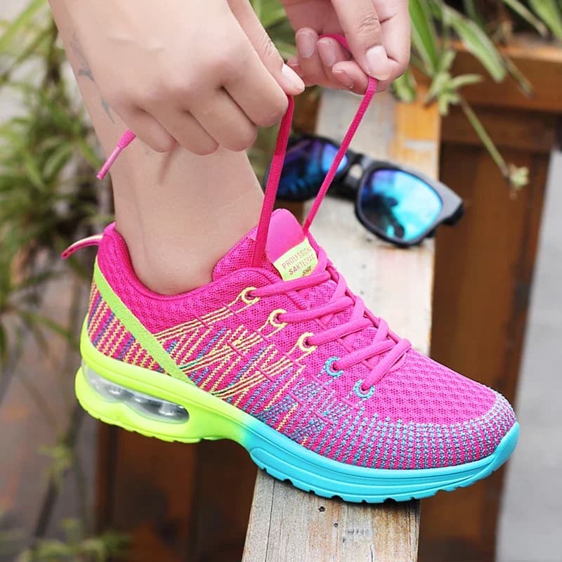 Femmes chaussures de Sport en plein air de haute qualité chaussures de course respirant athlétisme baskets décontractées dames chaussures de