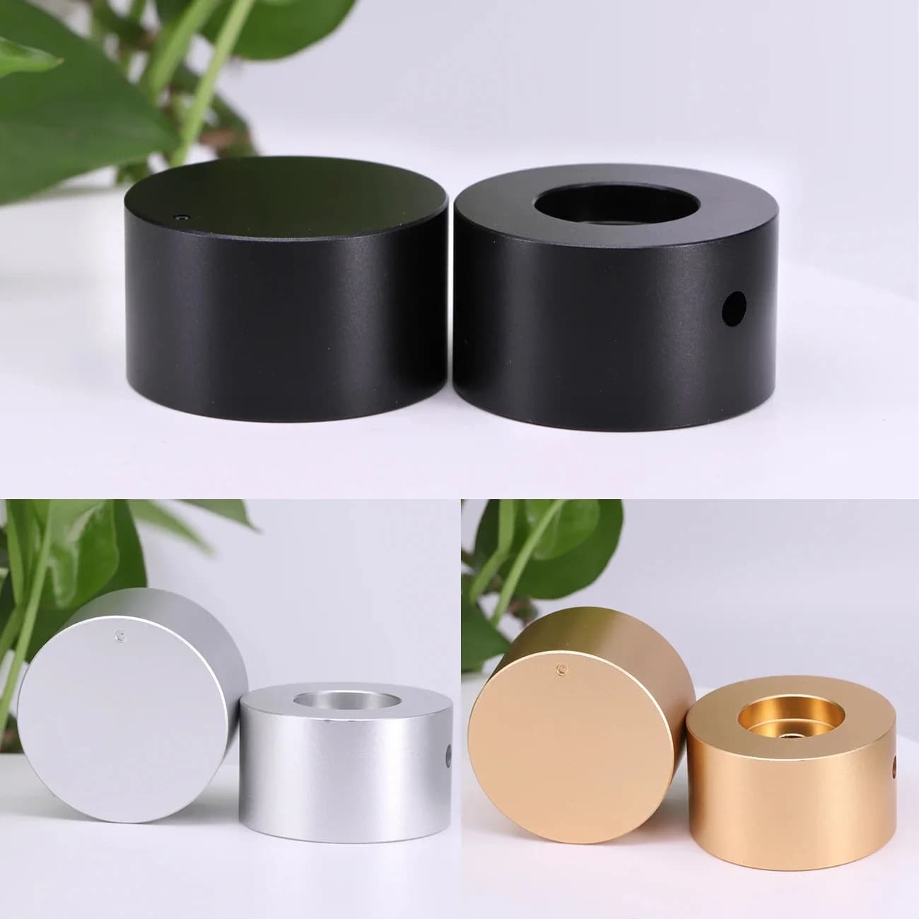 Bouton de Volume en aluminium, 20mm 25mm 30mm 38mm 44mm 48mm, bouton de potentiomètre, amplificateur Audio de voiture DAC CD, bouton de contrôle du