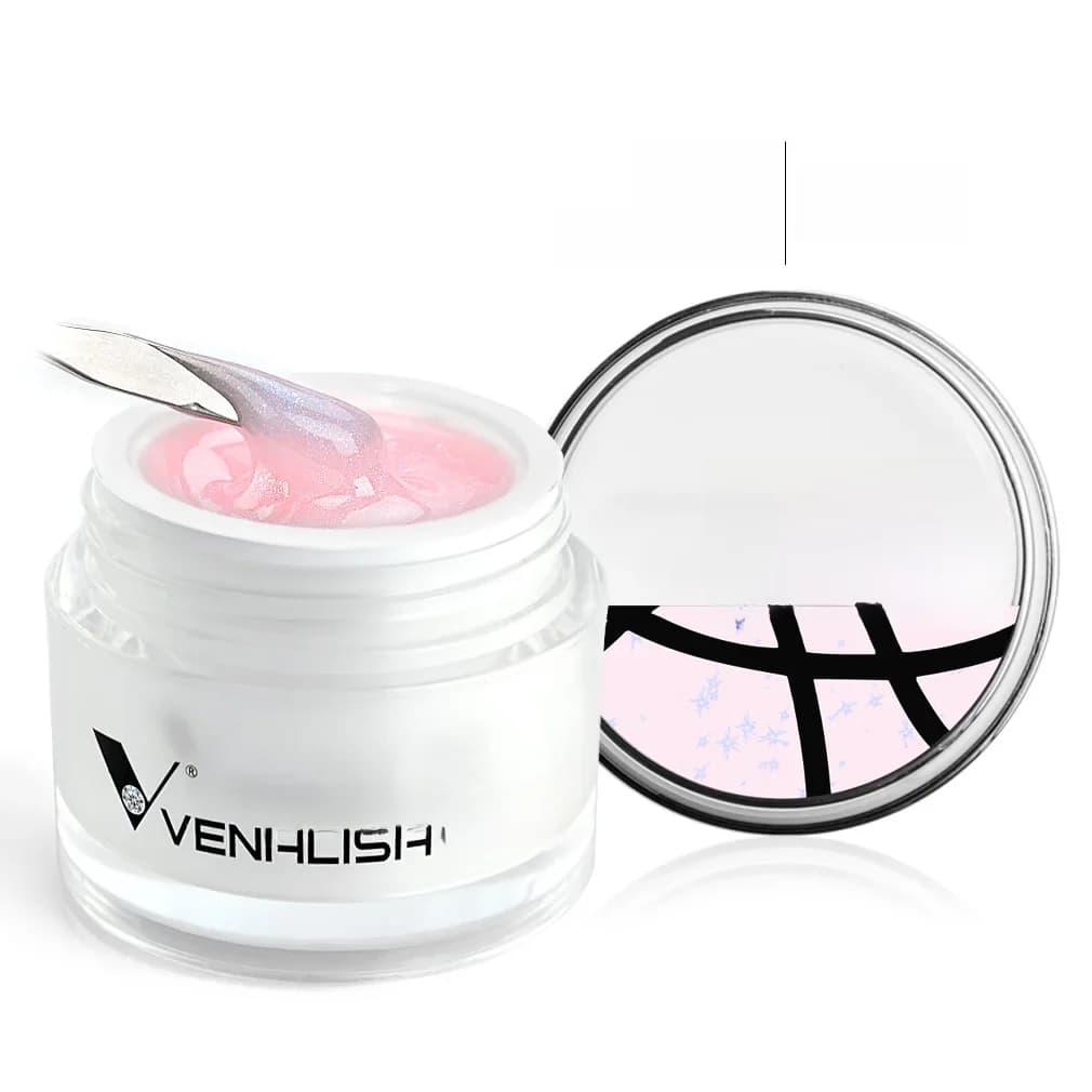 Venalisa 50ml TPO gratuit Rose gelée Gel Extension Salon de manucure professionnel utilisé auto-nivelant Transparent Gel vernis à ongles Gel
