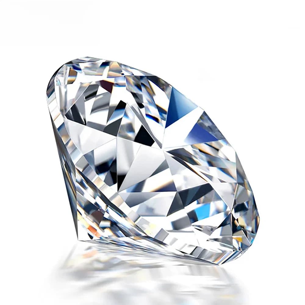 100% vrais diamants Moissanite en vrac vvs1 D couleur 0.1ct à 12ct pierres précieuses de laboratoire avec certificat GRA rond excellente coupe