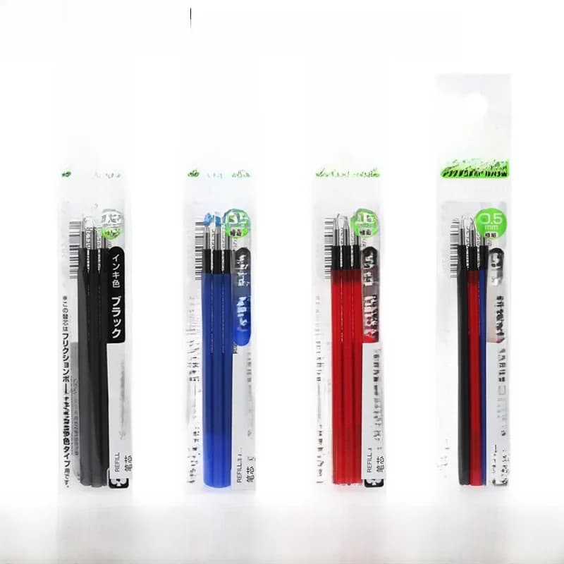 3 pièces PILOT FRIXION LFBTRF30EF/UF 3 couleurs multifonction effaçable Gel stylo recharges 0.38mm/0.5mm balle Type Penpiont