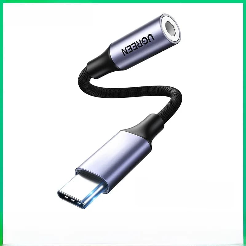UGREEN-Câble USB Type-C vers 3.5mm pour écouteurs, adaptateur audio pour téléphone, Xiaomi ATA 10 HUAWEI P30 Oneplus 9, 3.5
