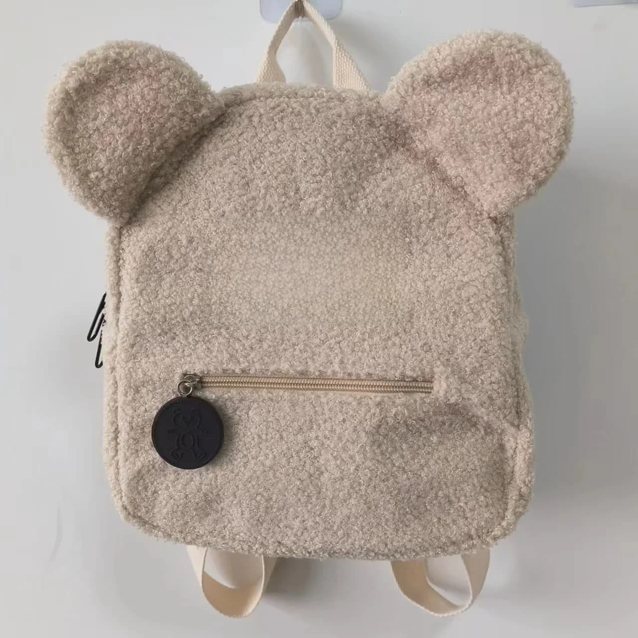 Sac à dos ours en peluche avec nom brodé, sacs à bandoulière d'extérieur pour enfants, sacs cadeaux personnalisés pour enfants, automne et hiver