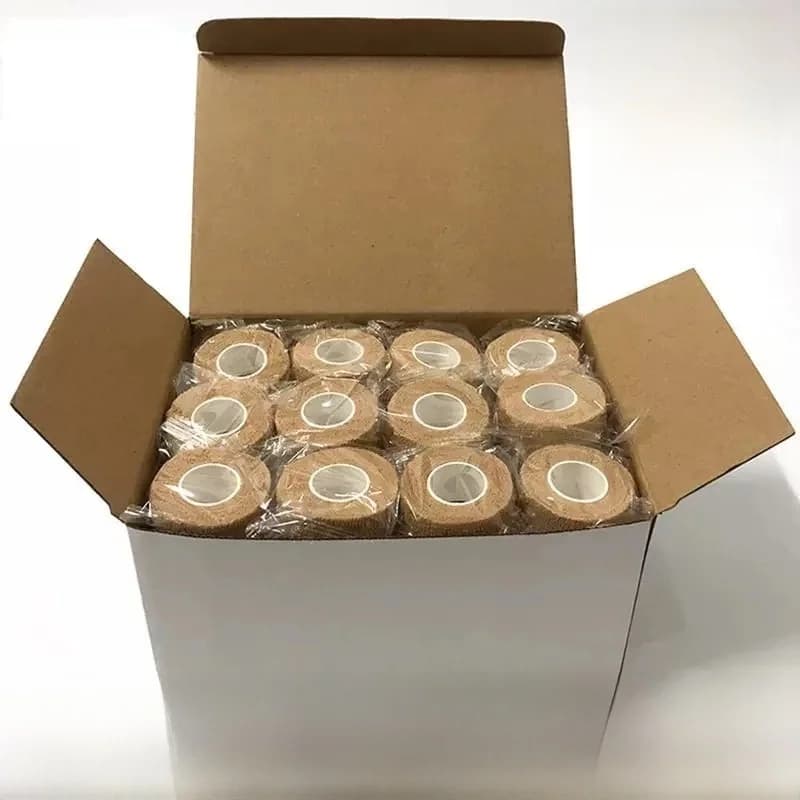 10 rouleaux de bande d'enveloppe athlétique, Bandage élastique auto-adhésif, protecteur de sport élastoplast, genou, doigt, épaule, accessoires