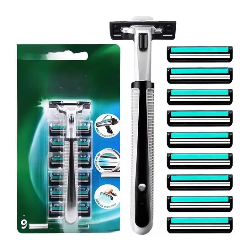 Ensemble de rasoir Gillette Vector 2 avec lames de rasage lames 2 couches rasoir Gillette pour hommes spécifications multiples au choix