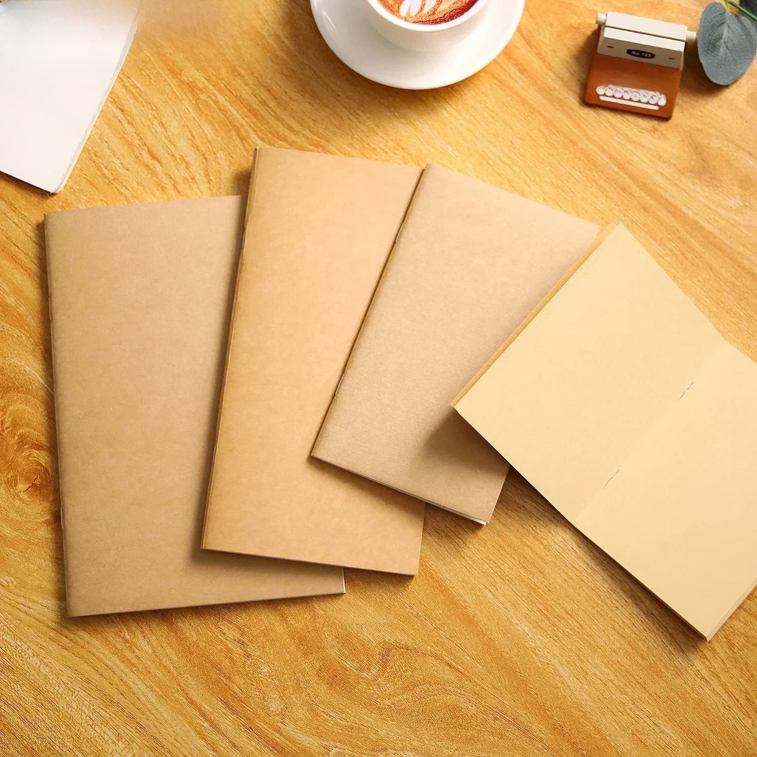 Moterm-Carnet de notes en cuir TN fait à la main, inserts de recharge, planificateurs de noyau intérieur, passeport standard, format A5, journaux de