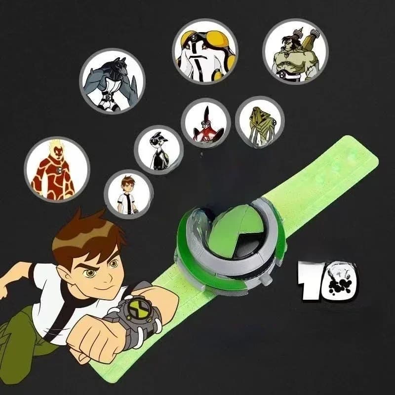 BEN10 Anime Projection montre dispositif de Transformation son lumière figurine Omnitrix Ben modèle jouet recueillir ornements enfants cadeaux