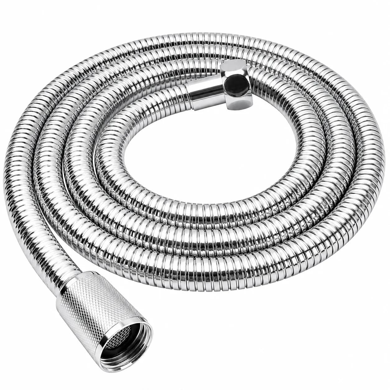 Tuyau de douche extra long, tube d'extension de remplacement pour douchette à main avec joints et ruban d'étanchéité, tuyau de salle de bain en