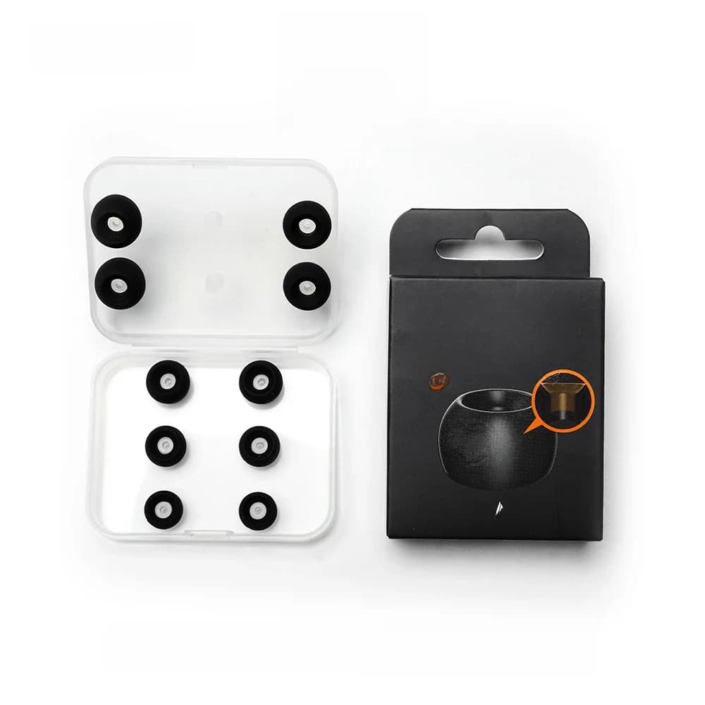 HiFiGo DIVINUS – embouts d'écouteurs en Silicone à large alésage en velours, pour buse de 4 à 6mm, embouts d'oreille souples et profonds pour