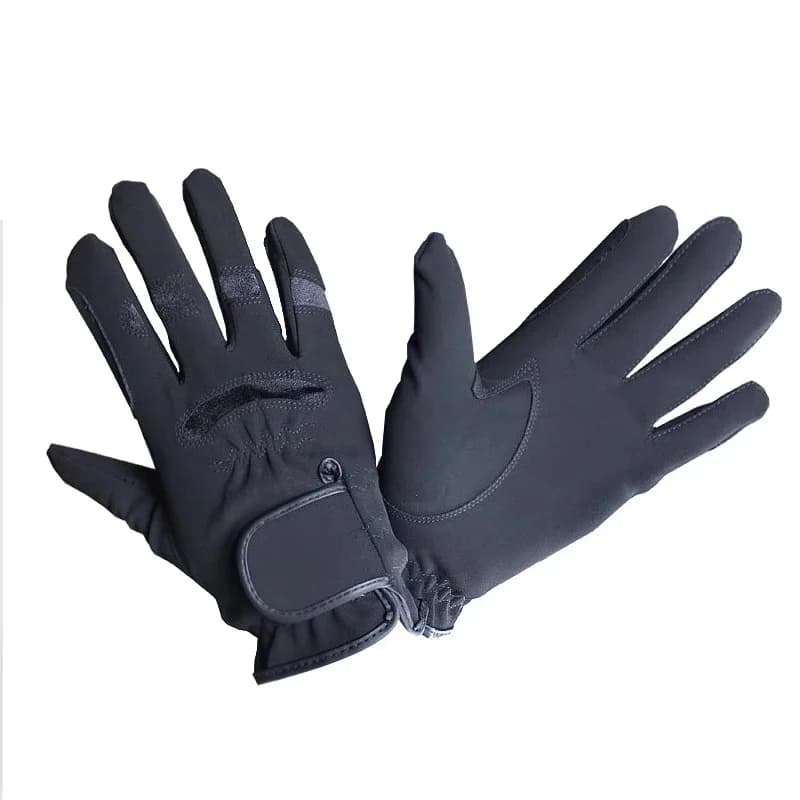 Gants d'équitation pour enfants Baslong, toutes saisons, antidérapants, résistants à l'usure, équipement d'équitation pour enfants, gants de