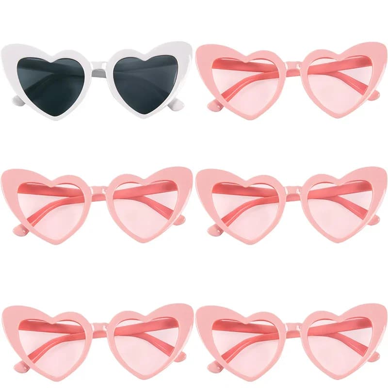 Lunettes de soleil pour enterrement de vie de jeune fille, décor de mariage, fournitures de fête de poule, cadeau de demoiselle d'honneur, lunettes