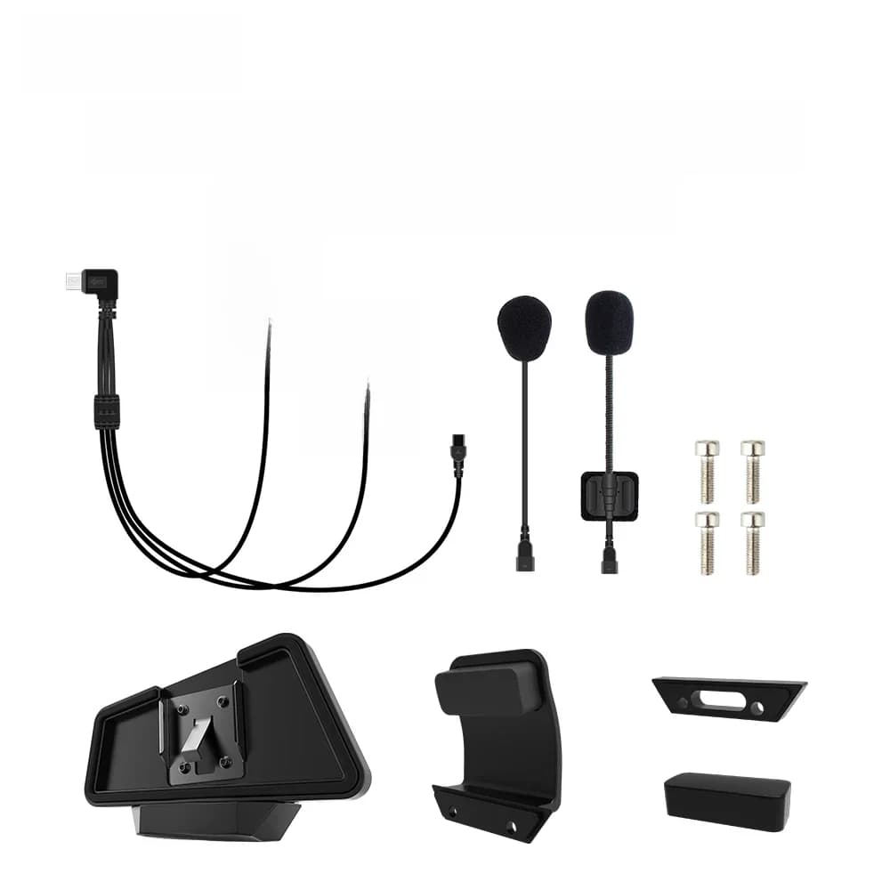 LEXIN-MeshCom interphone 40MM casque et jeu de clips pour casque complet/demi avec fonction d'annulation du bruit améliorée