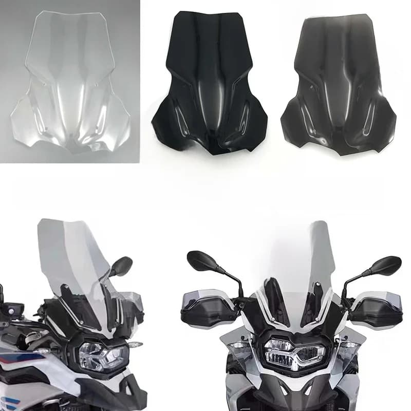 Pare-brise pour moto F750GS F750 GS F850GS ADV 2018 – 2023, déflecteurs de vent, support de fixation accru F850 GS