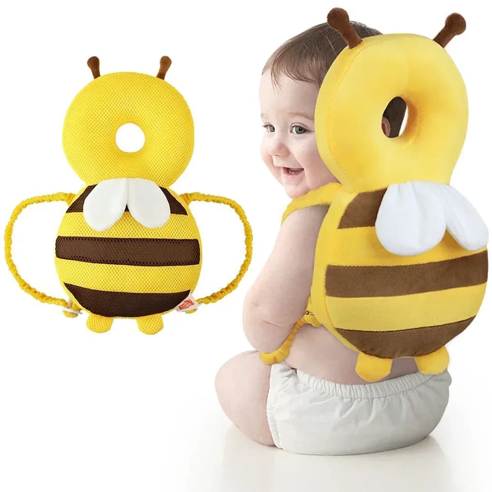 Coussin protecteur de tête réglable pour bébé, sac à dos, protection des vêtements, sécurité du dos pour bébé, marcheurs
