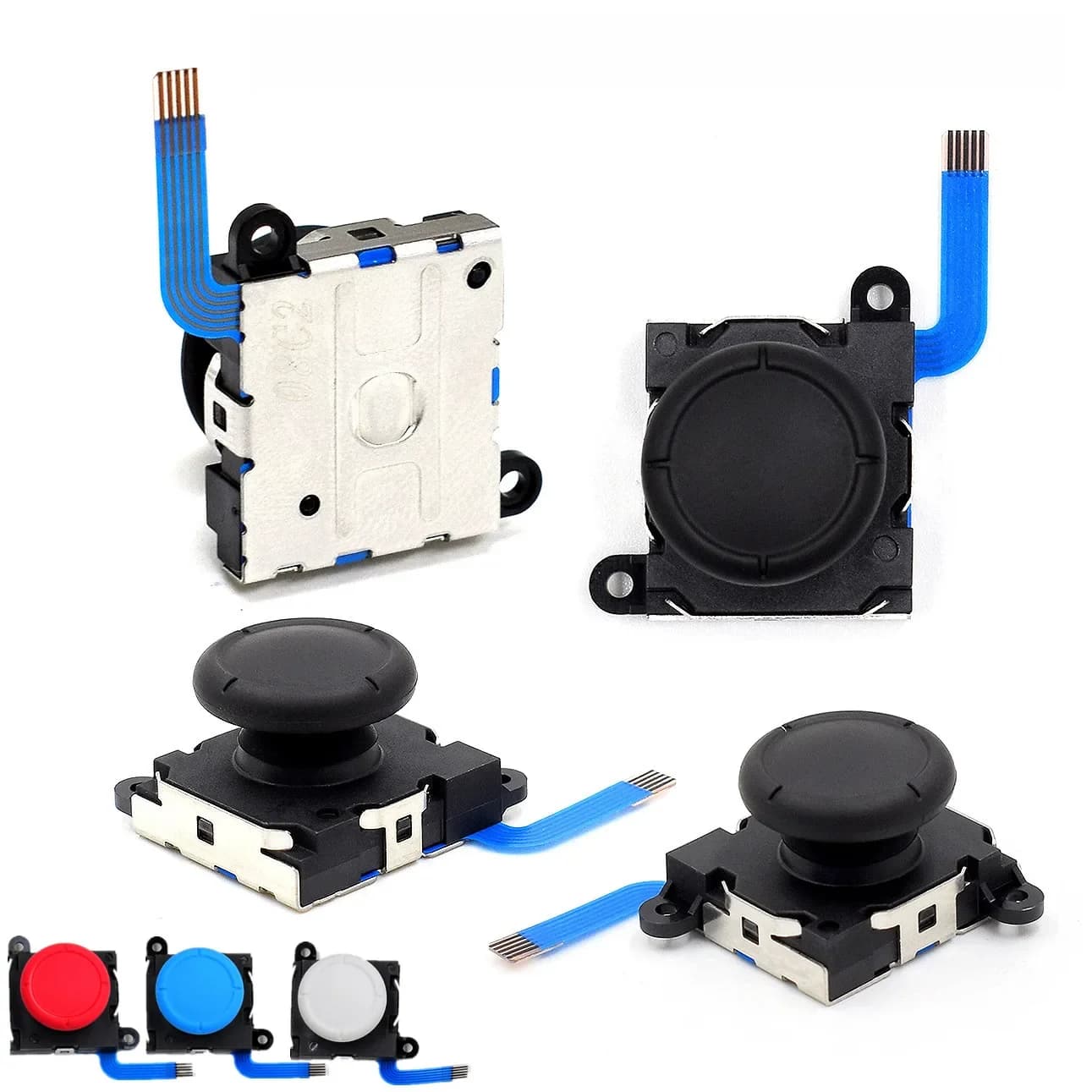 Pour Nintendo Switch /Switch Lite 3DJoy-con contrôleur analogique Joystick bâton bascule poignée de remplacement jeu Pad jeux accessoires