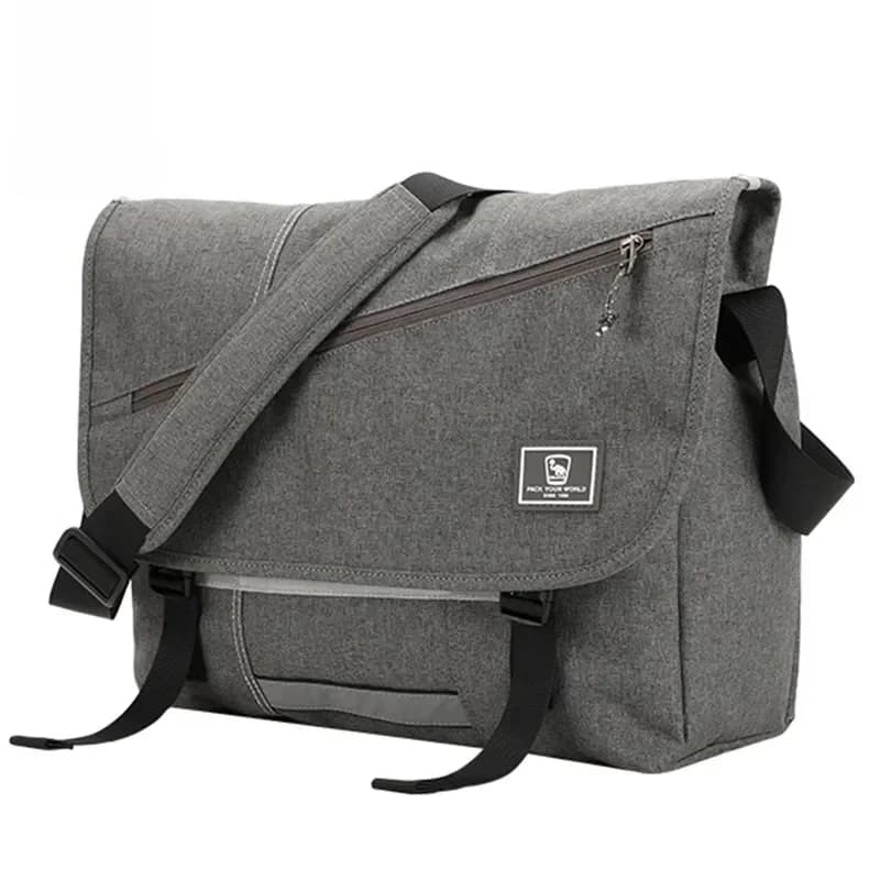 OIWAS 15 pouces ordinateur portable hommes sac de messager mode voyage fronde sac à bandoulière hommes toile porte-documents mâle sac à