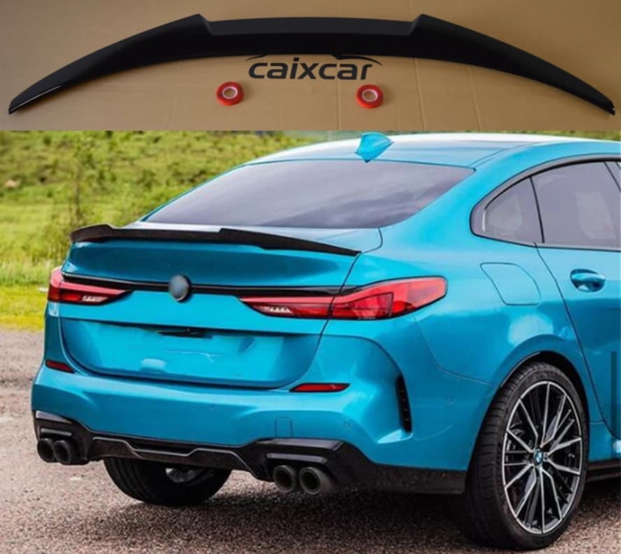 Aileron arrière pour BMW Série 2 Gran Coupé F44 à partir de 2019 - Style M4 Noir Brillant Aileron Série 4 Coupé G22 Noir Brillant