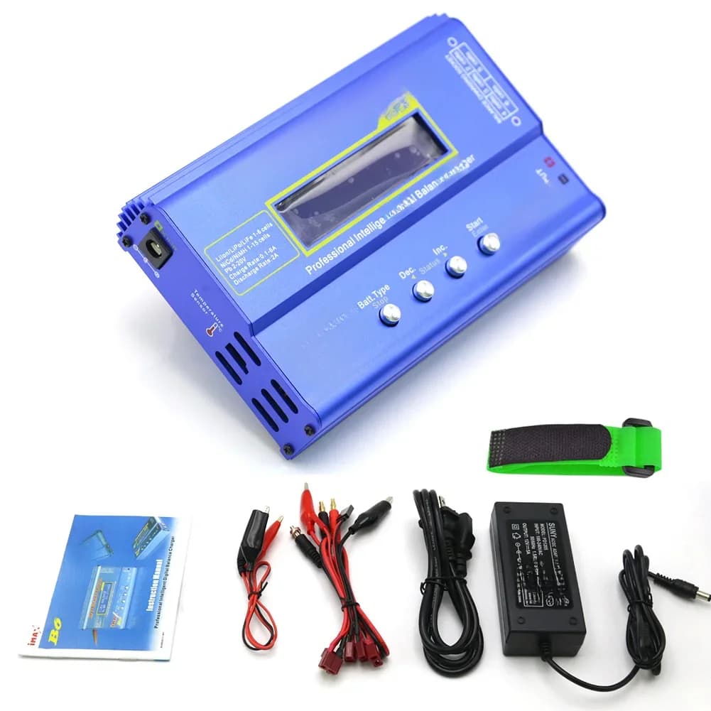 IMAX B6 80W chargeur de batterie Lipo NiMh Li-ion ni-cd numérique Lipro Balance chargeur déchargeur AC puissance 12V 5A adaptateur pour voiture Rc