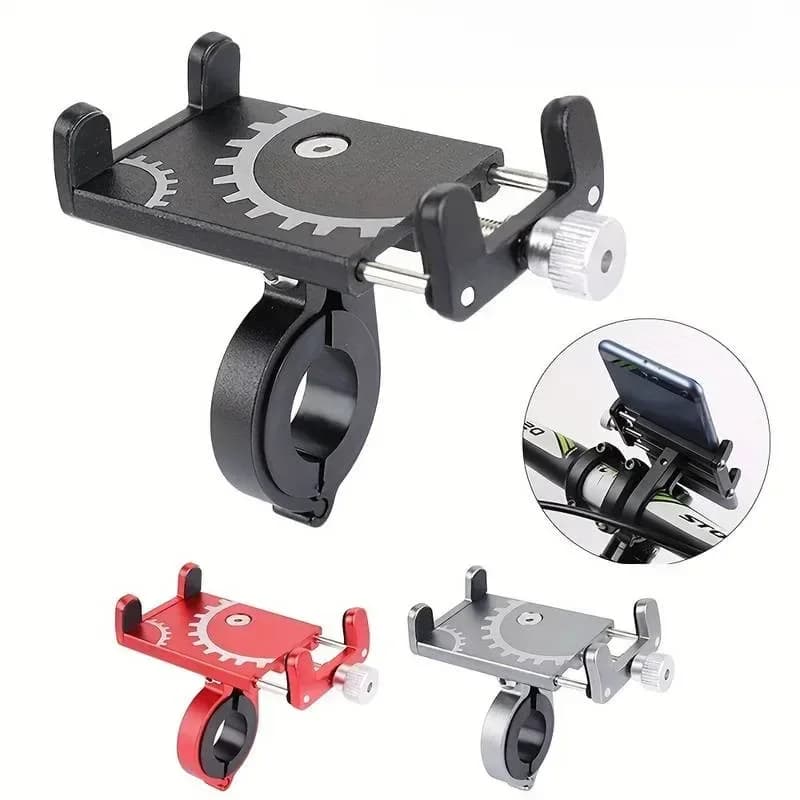 Support de téléphone de vélo universel, cellule Mobile GPS en métal, support de Moto vtt, Clip antidérapant pour guidon de Moto