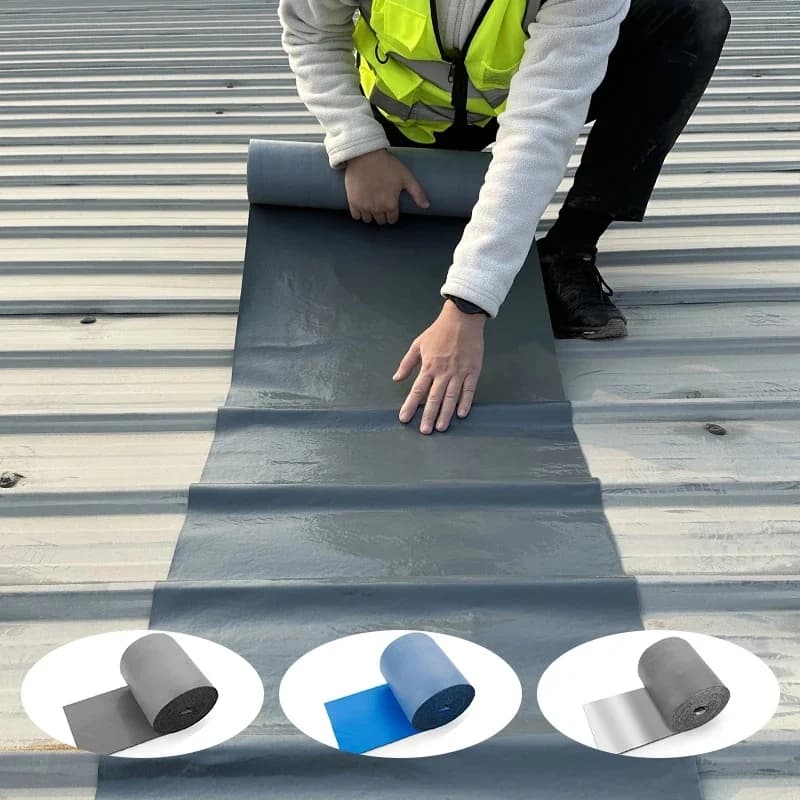 Film imperméable pour surfaces métalliques, Scellant anti-fuite pour tôles et toits de camping-cars, Imperméabilisation des surfaces métalliques,
