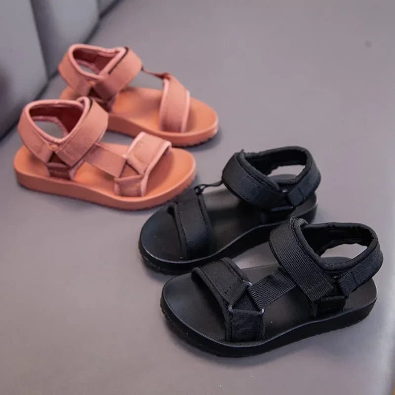 Garçons sandales été enfants chaussures mode léger doux appartements enfant en bas âge bébé filles sandales infantile décontracté plage