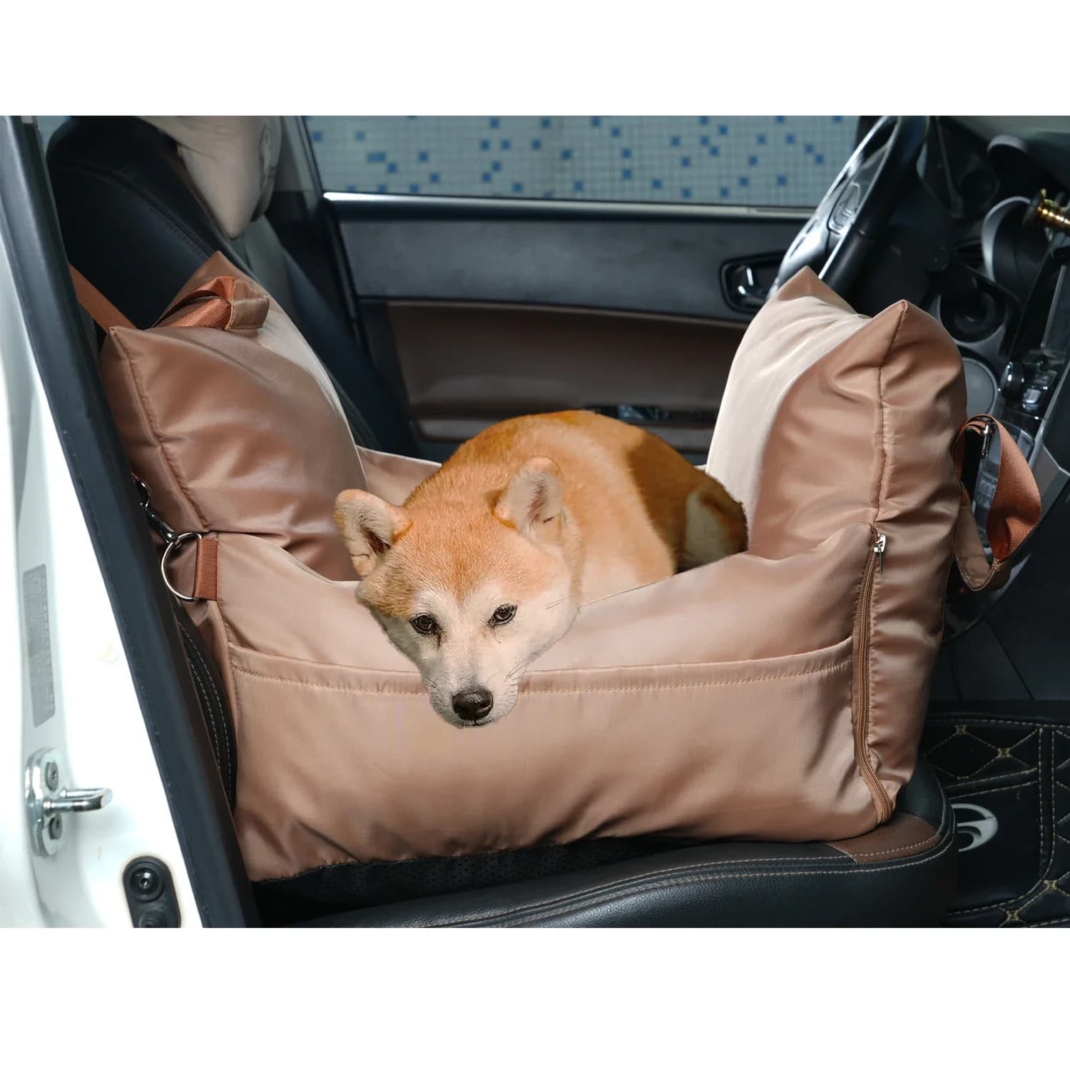 Housse de siège de voiture imperméable pour chien, coussin nid d'animal de compagnie, matelas de voyage pour chiens et chats