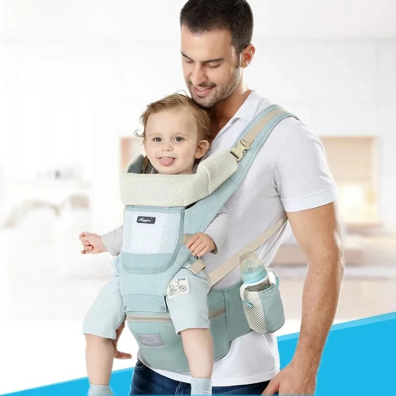 Porte-bébé ergonomique pour bébé, siège Hipseat, face avant, kangourou ergonomique, écharpe pour bébé, pour voyage