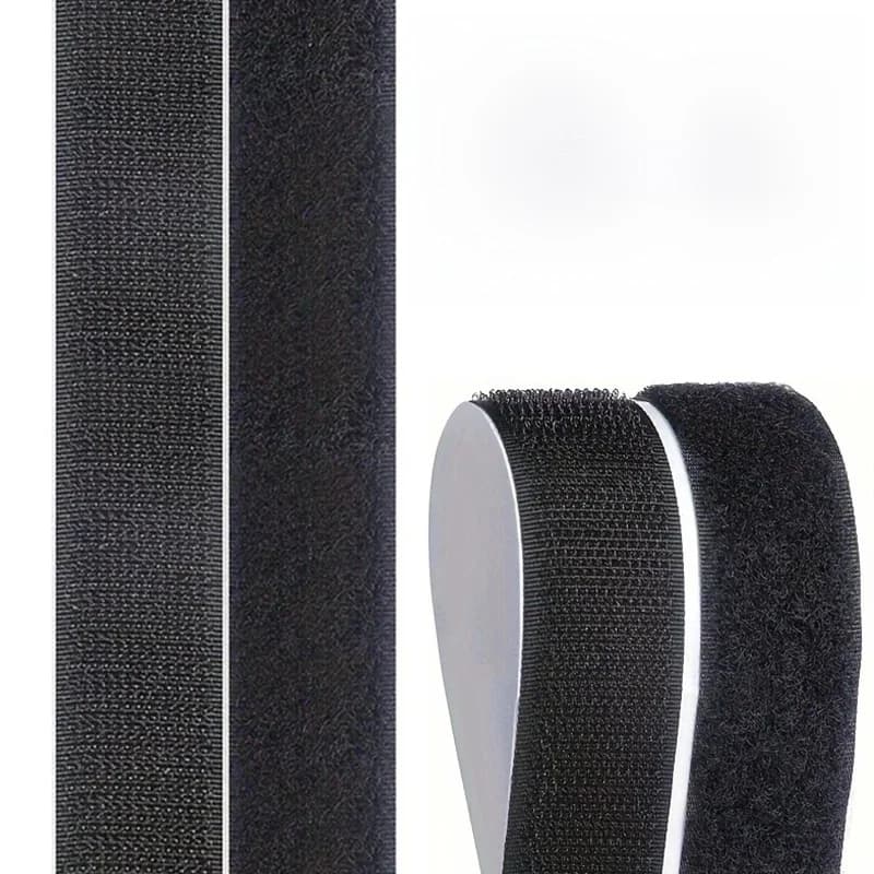 Bande de fixation auto-adhésive Velcros à crochet et boucle, 1 à 10M, robinet magique pour maison, rouleau Double face automatique, colle forte,