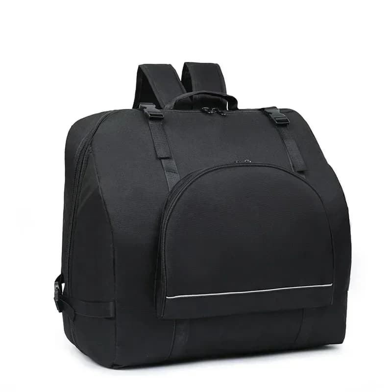 Sac de concert en accordéon Durable, boîte à presser pour Piano, accessoires d'instruments de clavier, sac à dos noir, cadeau pour joueur de basse