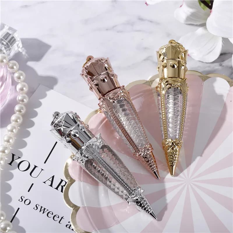 10/30 pièces 5ml or Rose/argent/or vide carotte brillant à lèvres bouteilles Tubes de brillant à lèvres emballage bricolage bouteilles à lèvres
