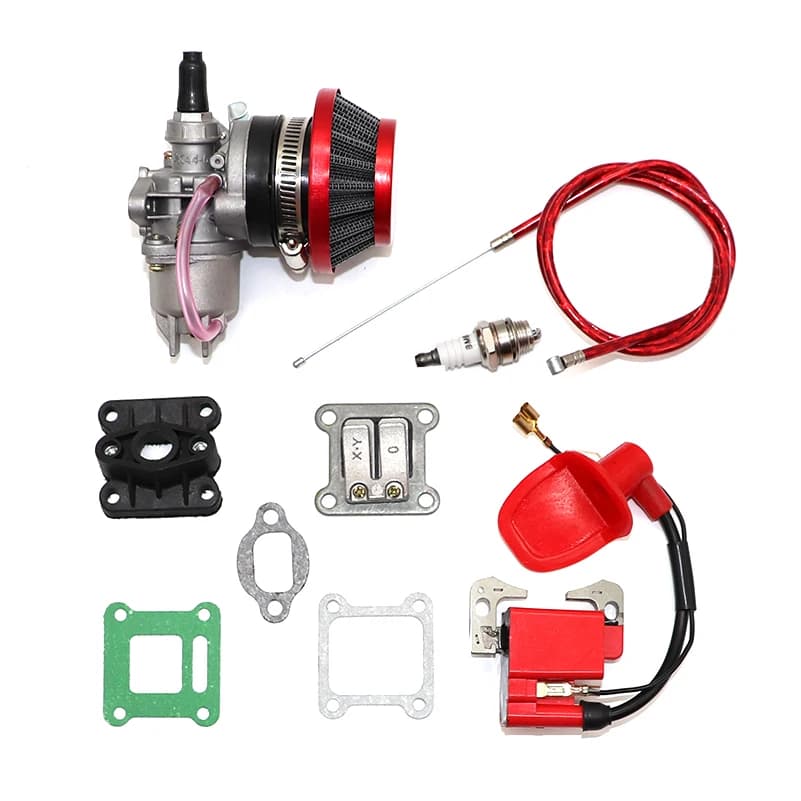Carburateur de carburateur de moteur de vélo de poche 47cc 49cc avec filtre à Air de dosette 2 temps pour Mini Quad ATV Dirt Bike MiniMoto Go Kart