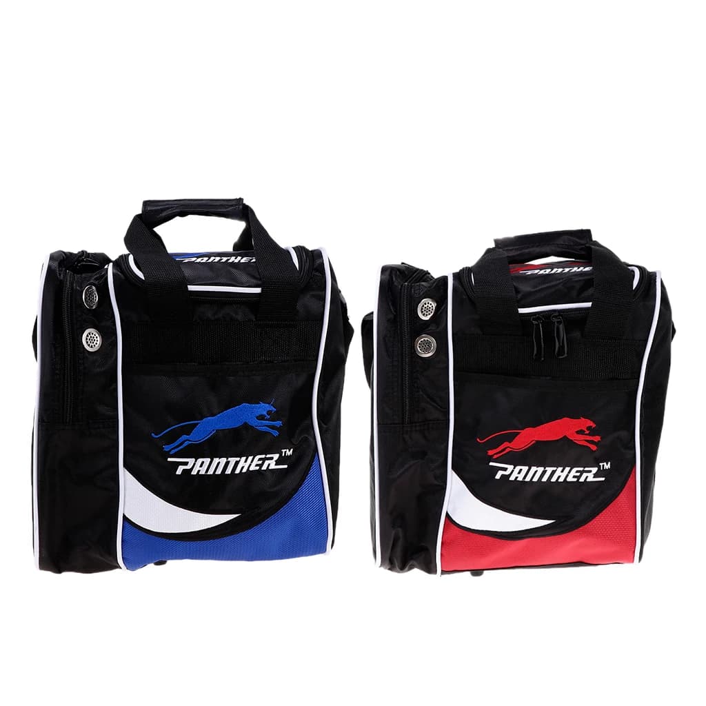 Mallette de rangement portable pour boule de bowling, sac Electrolux, balle unique, sac fourre-tout, poche avec base, deux poches latérales