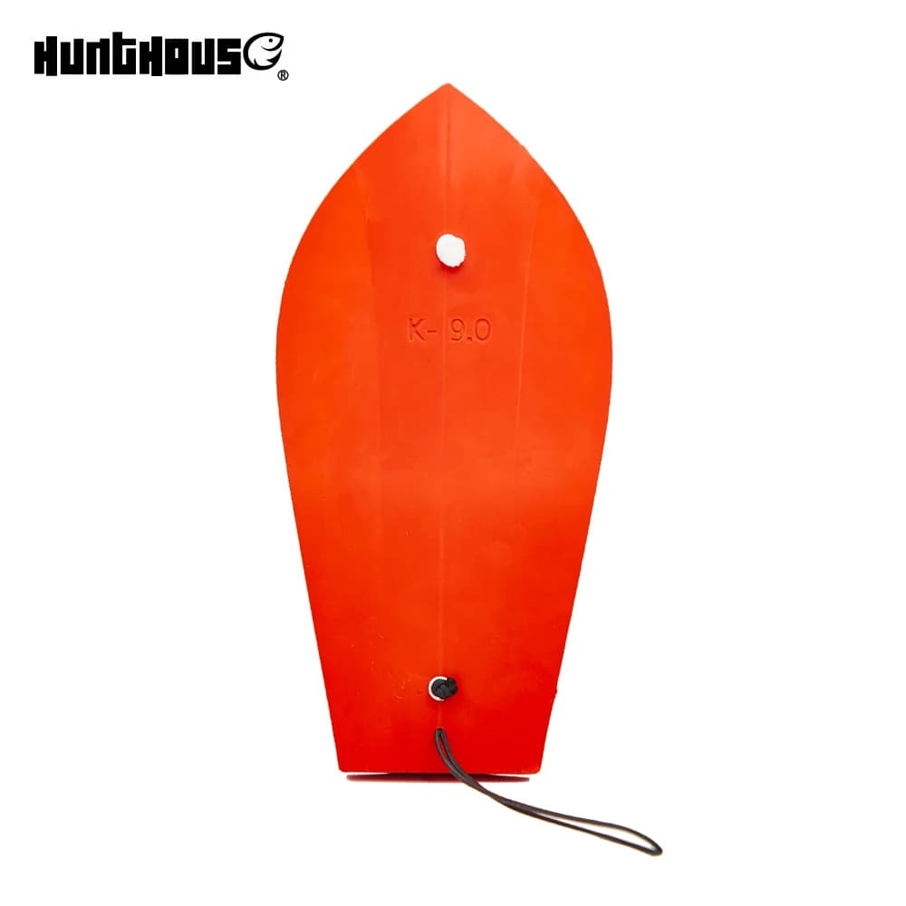 Hunthouse-Planches de pêche à la traîne en plastique, plan de pêche, plongée en haute mer, rouge, plaque d'appât Él, bateau en bois, outils de