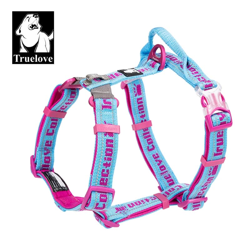 Truelove harnais pour animaux de compagnie sans traction Service tactique ascenseur pour animaux de compagnie respirant maille réfléchissant Sport