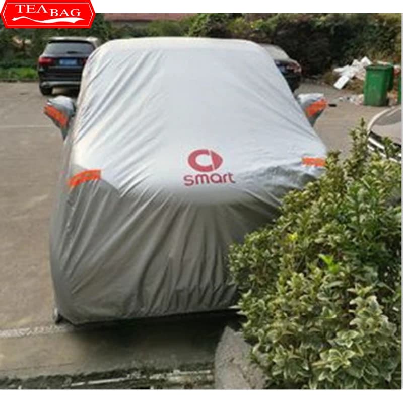 Housse de Protection de Voiture, Étanche, Complet, Vêtement, Extérieur, Soleil, Anti-poussière, Neige, Accessoire Smart Fortwo Forfour 451 453