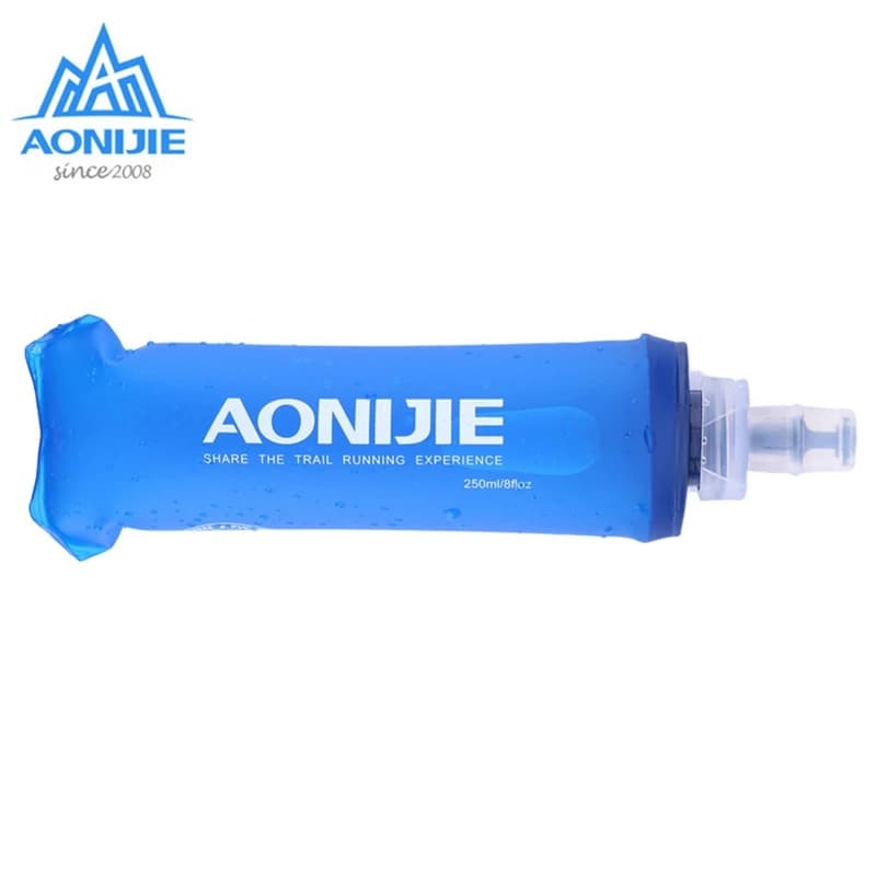 AONIJIE – flacon de boissons gazeuses en TPU, bouteille d'eau pliante sans BPA, vêtements de Sport pour Camping en plein air, course à pied,
