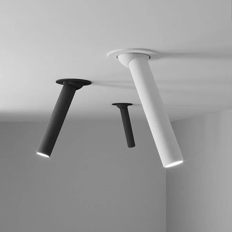 QIUBOSS-Spot Lumineux LED Encastrable à Intensité Réglable, Éclairage de Fond pour Nik, Plafonnier à Longs Intervalles, AC 220V, 7W