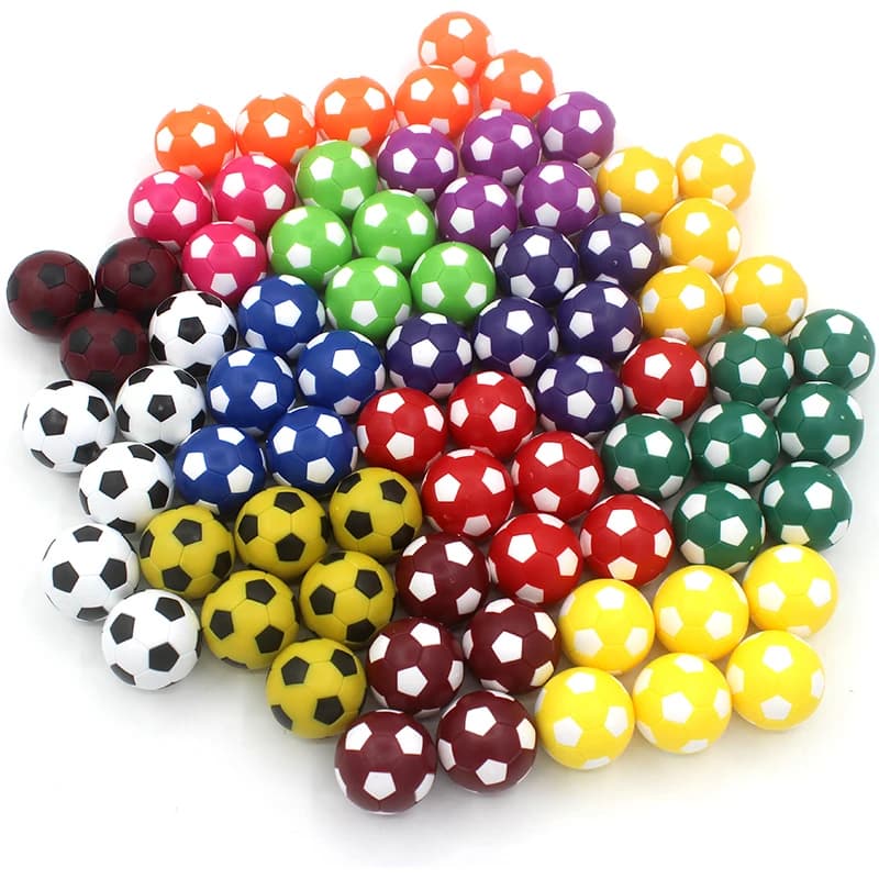 10 pièces/lots 36mm ballons de baby-foot de Table de football Mini accessoires de remplacement de balle de jeu de Table