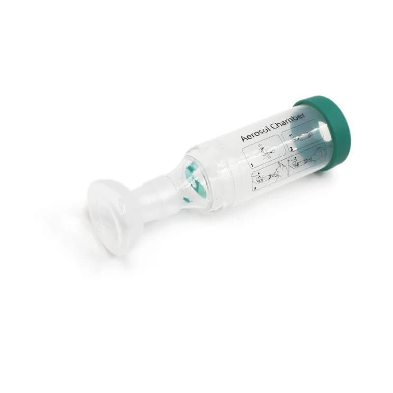 Feline Spacer Inhalateur Aérosol Chamber top vente avec masque en silicone avec sac