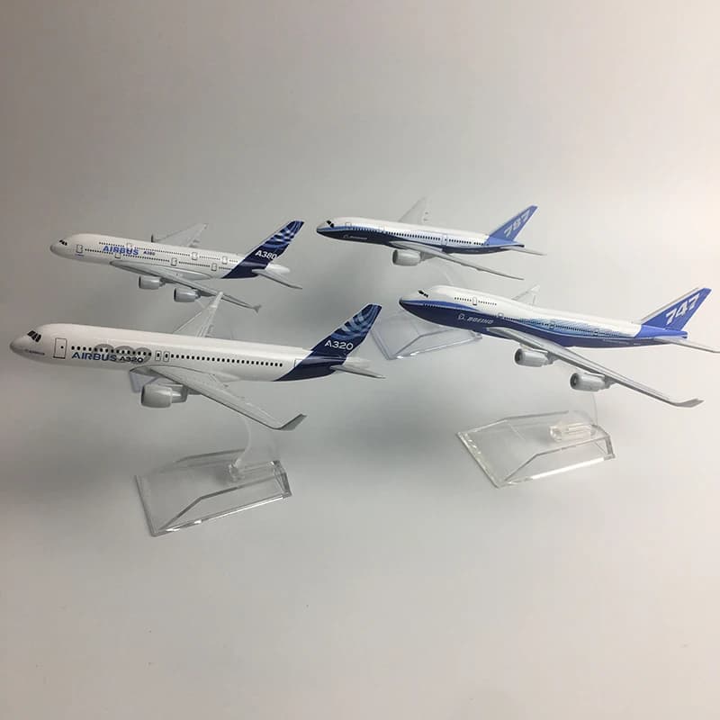 JASON TUTU modèle Original a380 airbus Boeing 747 modèle d'avion avion moulé sous pression modèle en métal 1:400 avion jouet collection cadeau