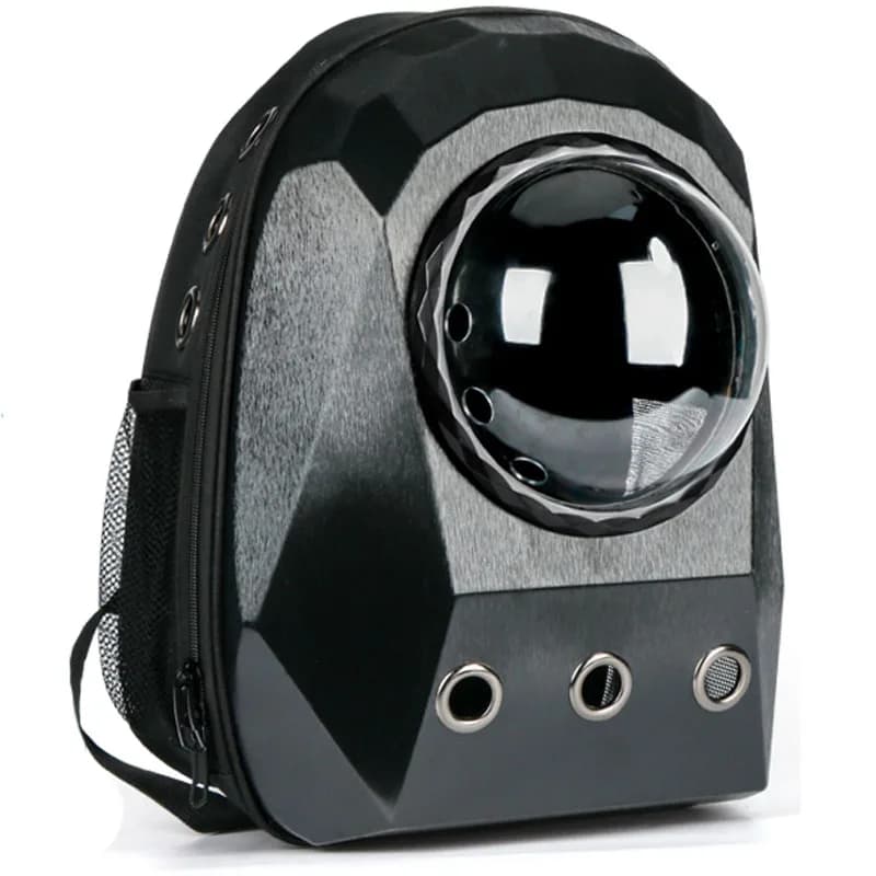 Sac à dos d'astronaute en plein air pour animaux de compagnie, sac de voyage à fenêtre Portable, porte-capsules spatial respirant pour chat et